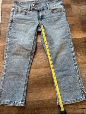 No Boundaries Light Blue Ankle Crop Jeans